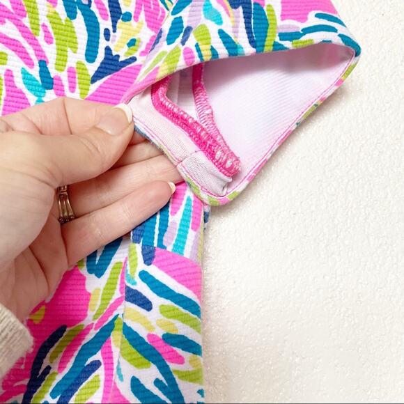 Lilly Pulitzer Multi Palm Reader Layton Dress Size XS - Picture 7 of 15